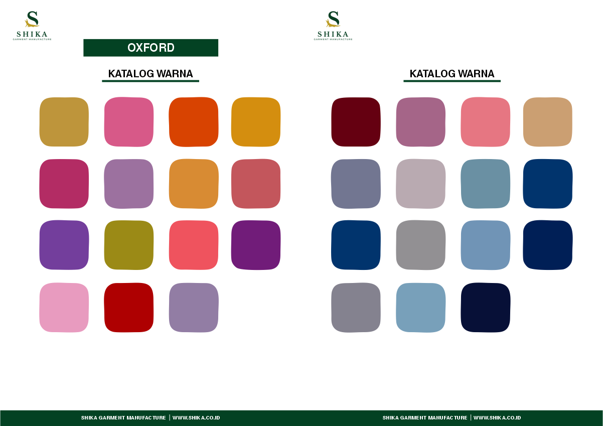 OXFORD Shika Garment Manufacture